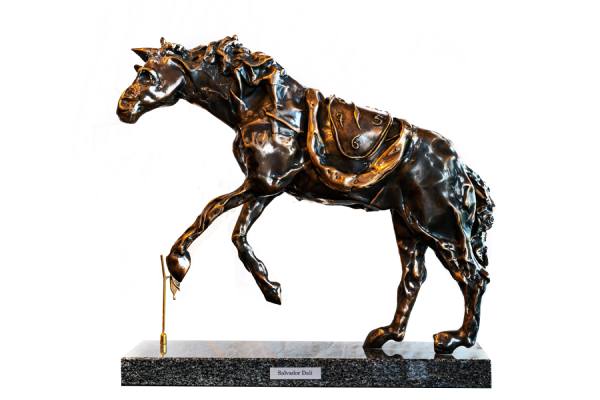 Salvador Dali "Horse Saddled with Time"