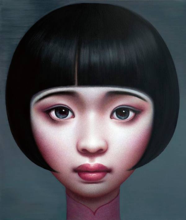 Zhang Xiangming , "Young girl "