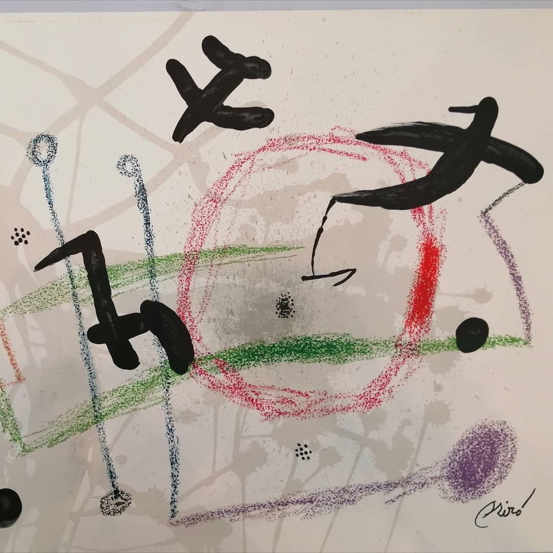 Joan Miro (Spanish 1893-1983) Чудеса с вариациями