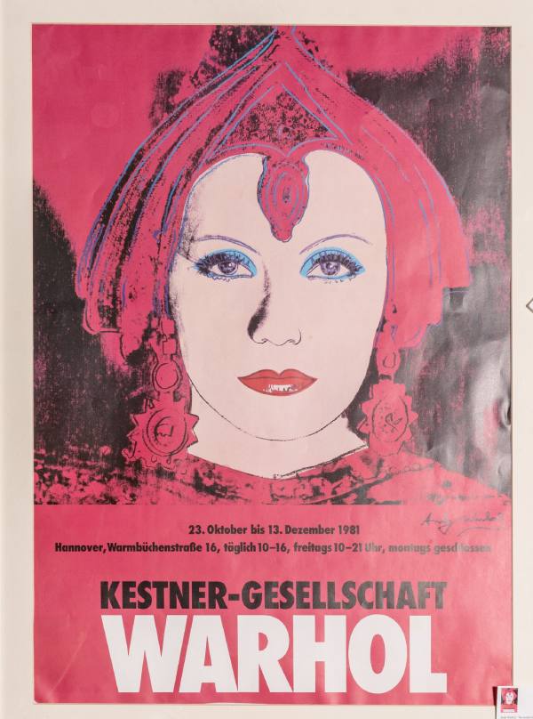 Andy Warhol (American, 1928 - 1987). "The Star [Greta Garbo as Mata Hari] "