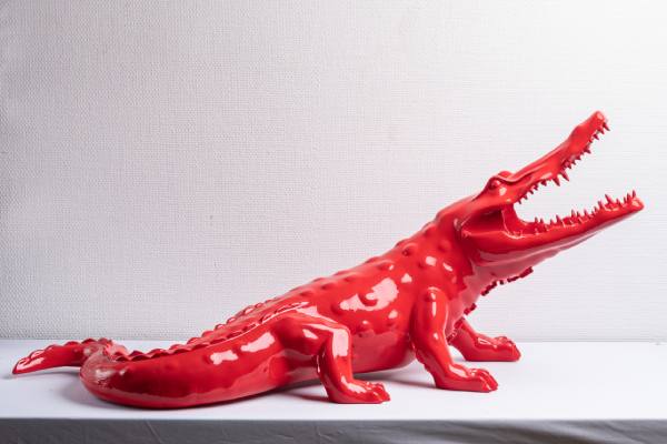 Crocodile Born Wild Sculpture